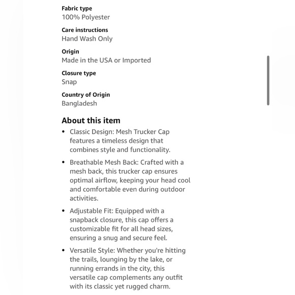 BASS PRO SHOP TRUCKERS HAT NWT - Picture 8 of 9